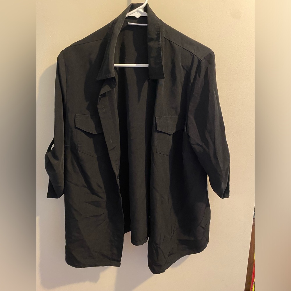 Susan Graver Button up Blouse